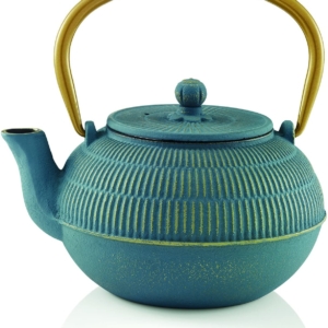 THEIERE EN FONTE YUAN BLEU BEKA