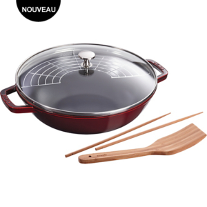Wok en Fonte 30 cm STAUB